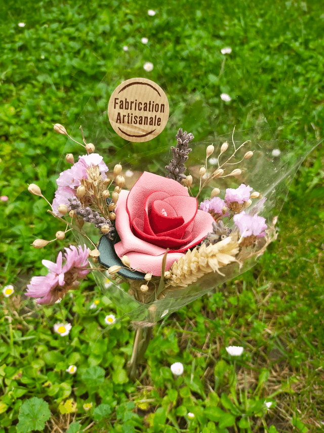 Rose en Cuir