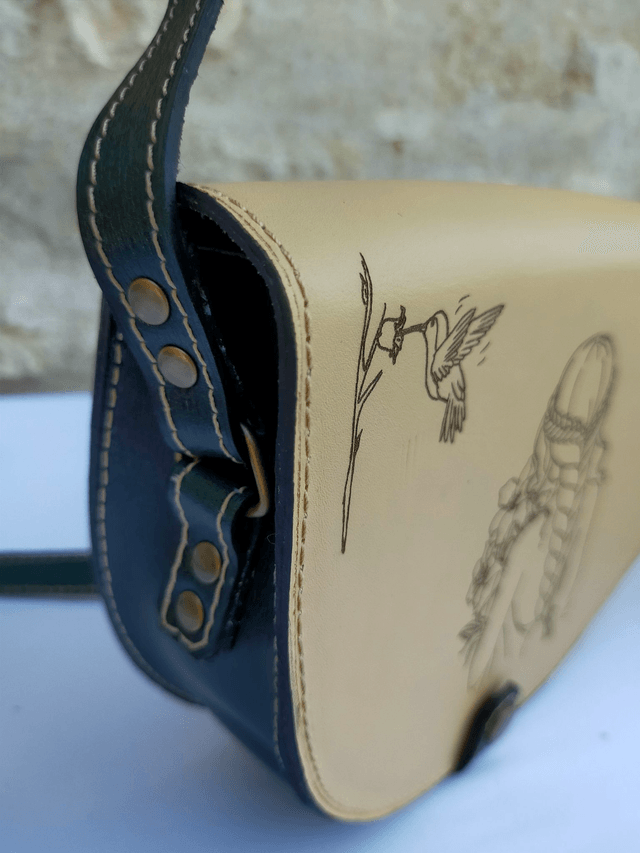  Sac demi-lune "Colibri"