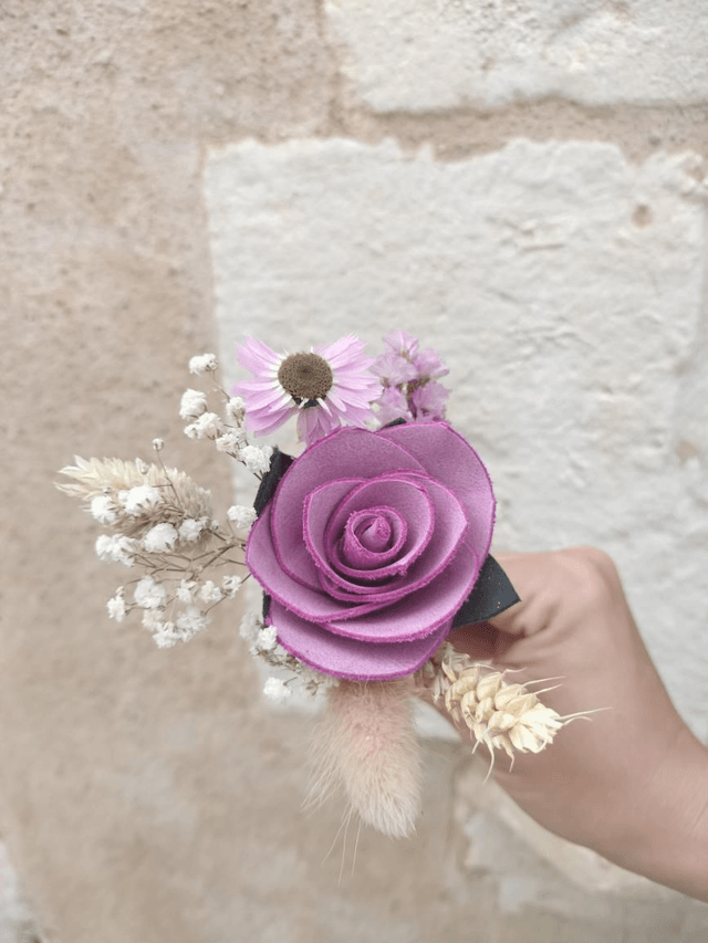 Rose en Cuir