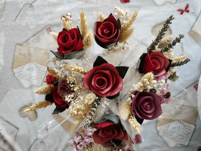 Rose en Cuir