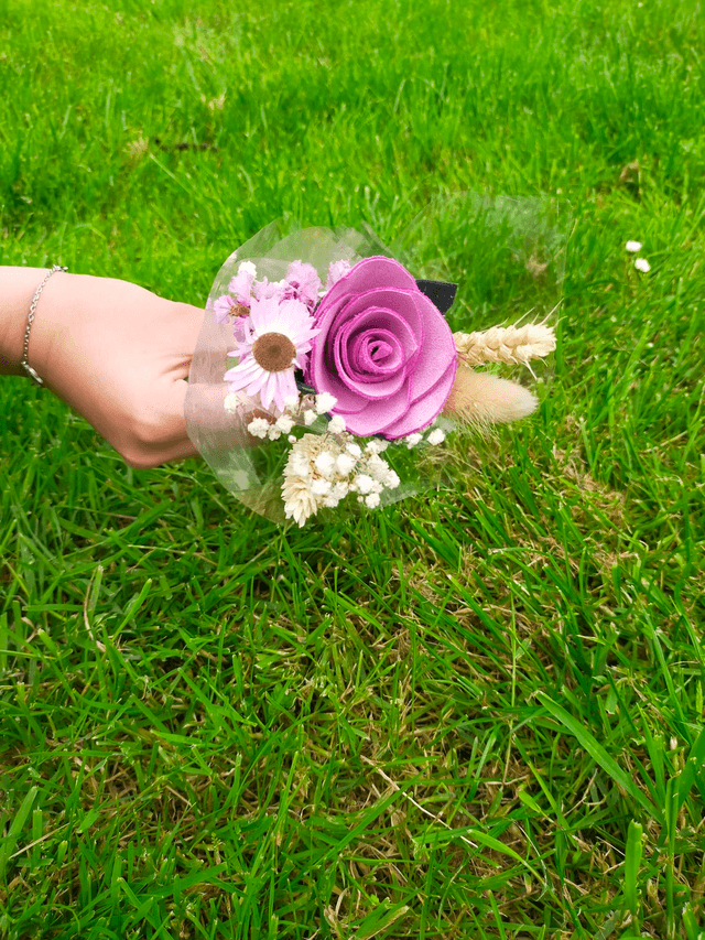 Rose en Cuir